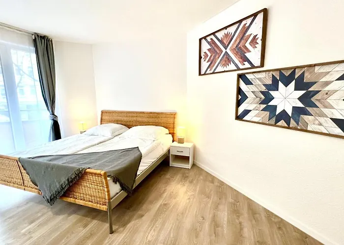 In Linden - Stadtleben - 68qm, Kueche, Bad, 2 Balkons, 5 Personen, Wifi * 하노버