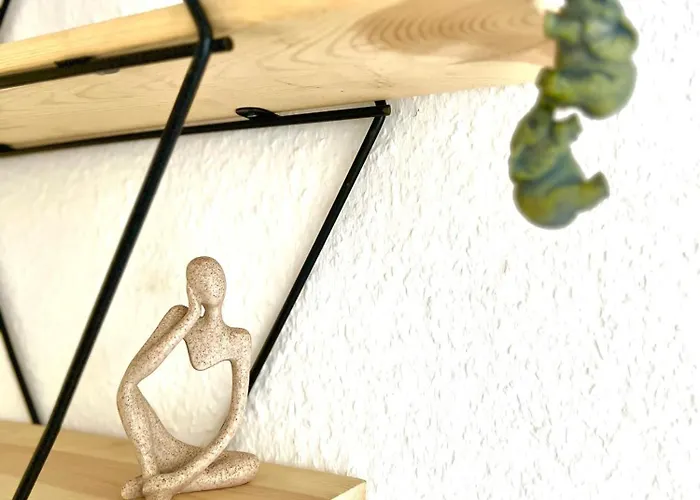 In Linden - Stadtleben - 68qm, Kueche, Bad, 2 Balkons, 5 Personen, Wifi 아파트